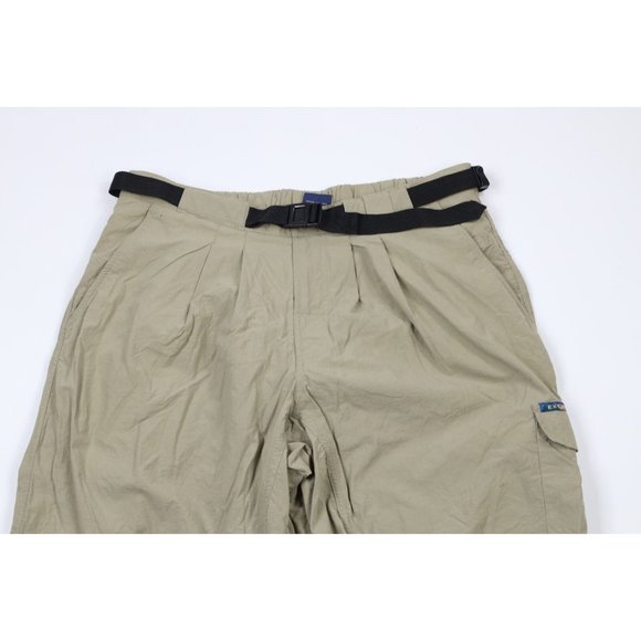 Exofficio Pants Vintage Exofficio Mens Large Spell Out Belted Nylon